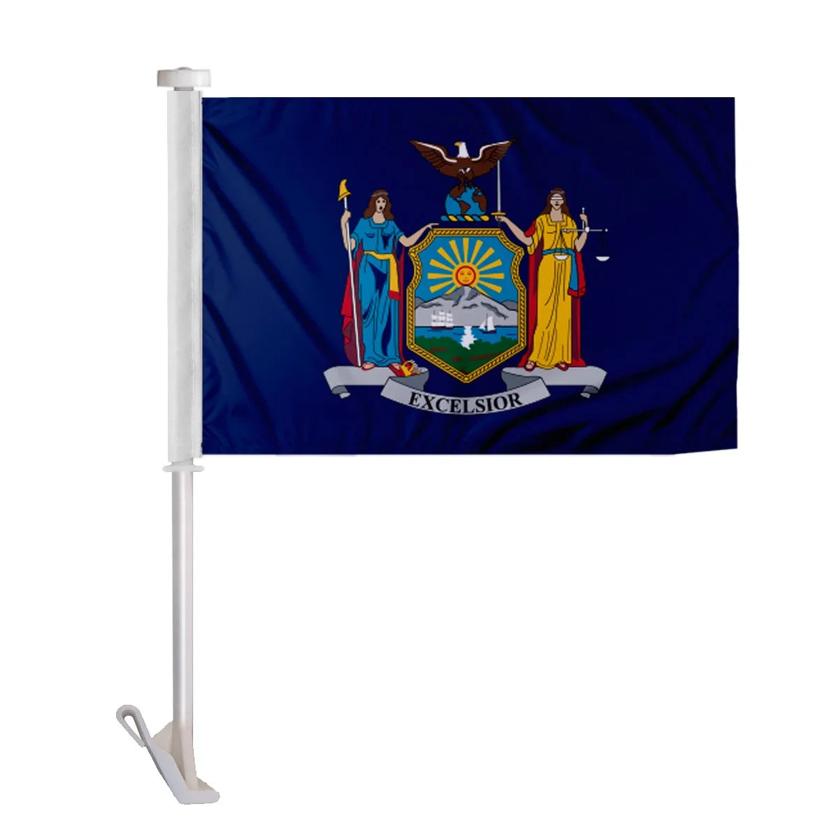 Promo Patriot's New York State Car Flag